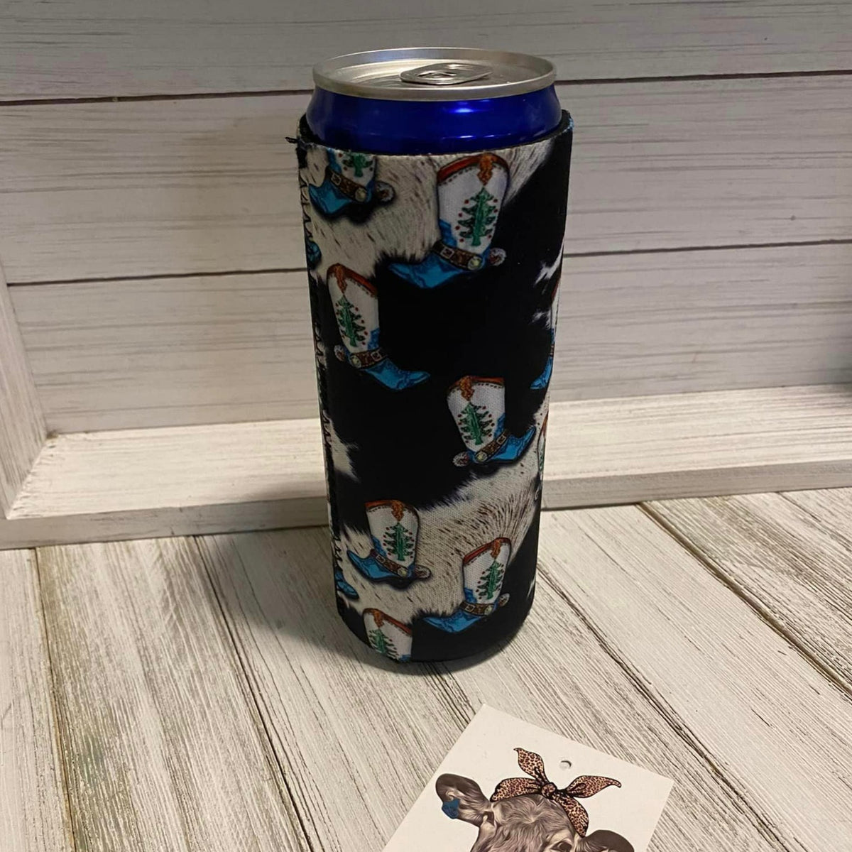 Neoprene Slim Can Coolers-CHRISTMAS