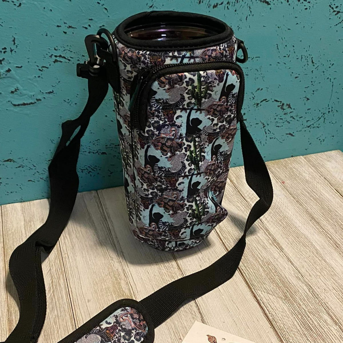 Neoprene Water Bottle Hoder W/Pouch-NEW