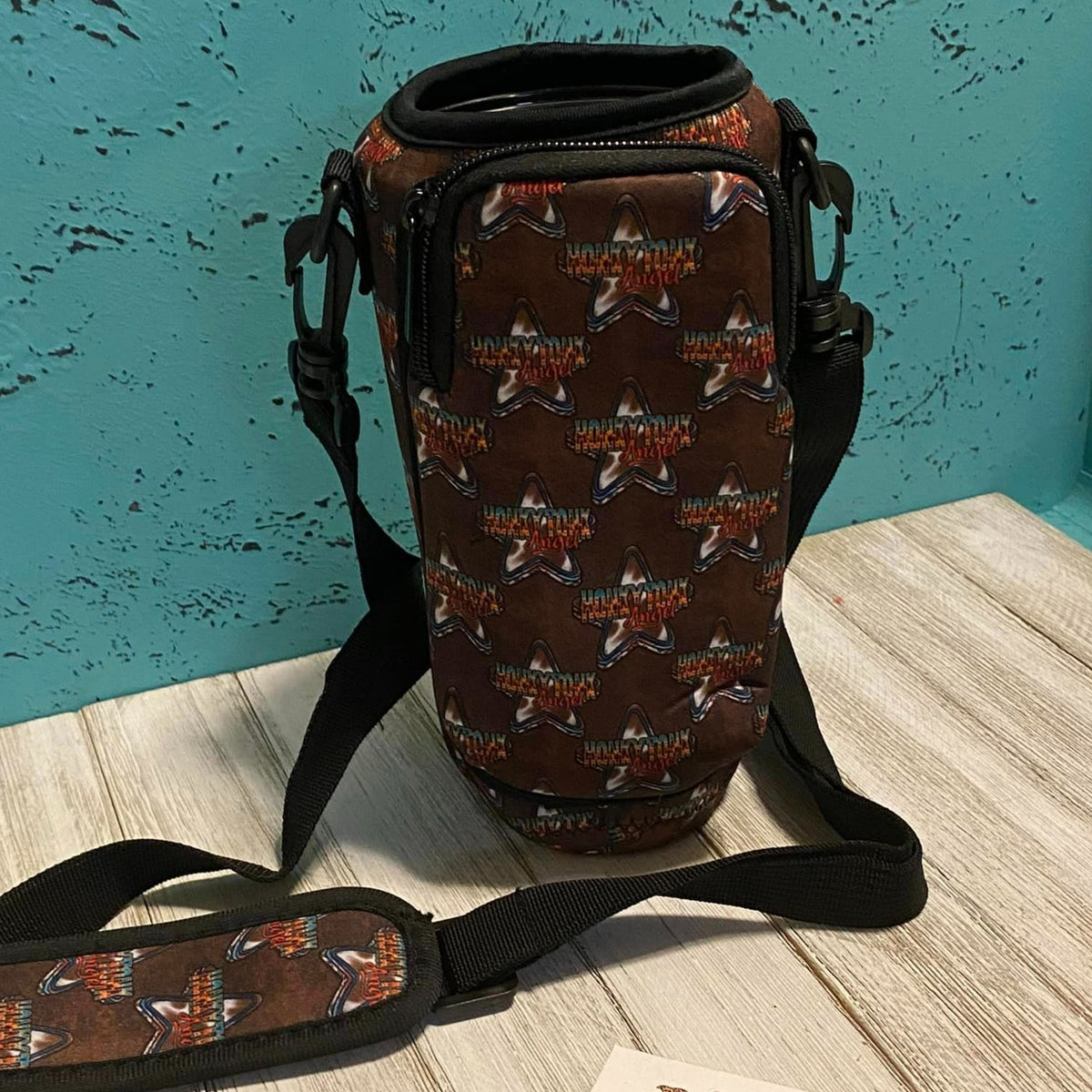 Neoprene Water Bottle Hoder W/Pouch-NEW