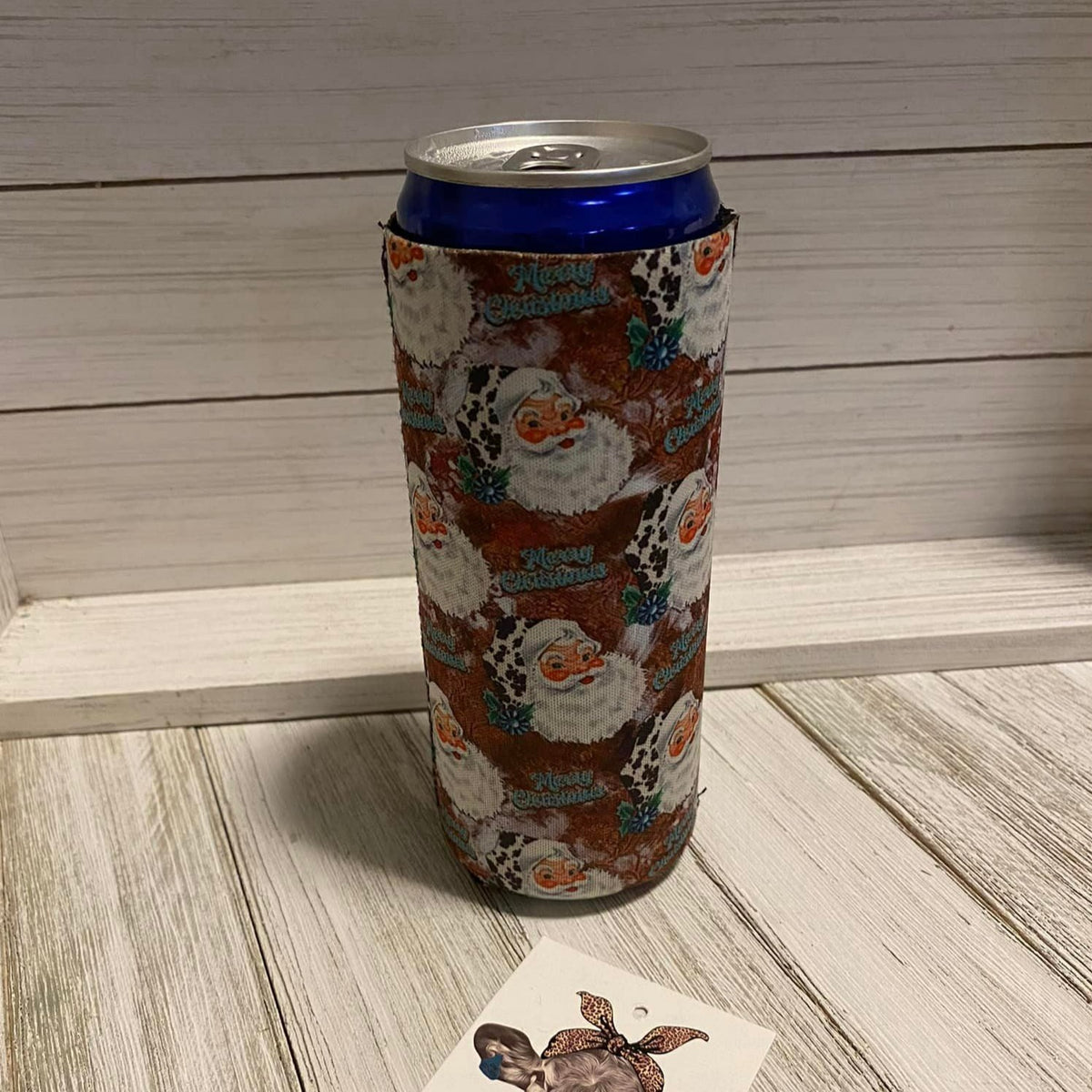 Neoprene Slim Can Coolers-CHRISTMAS