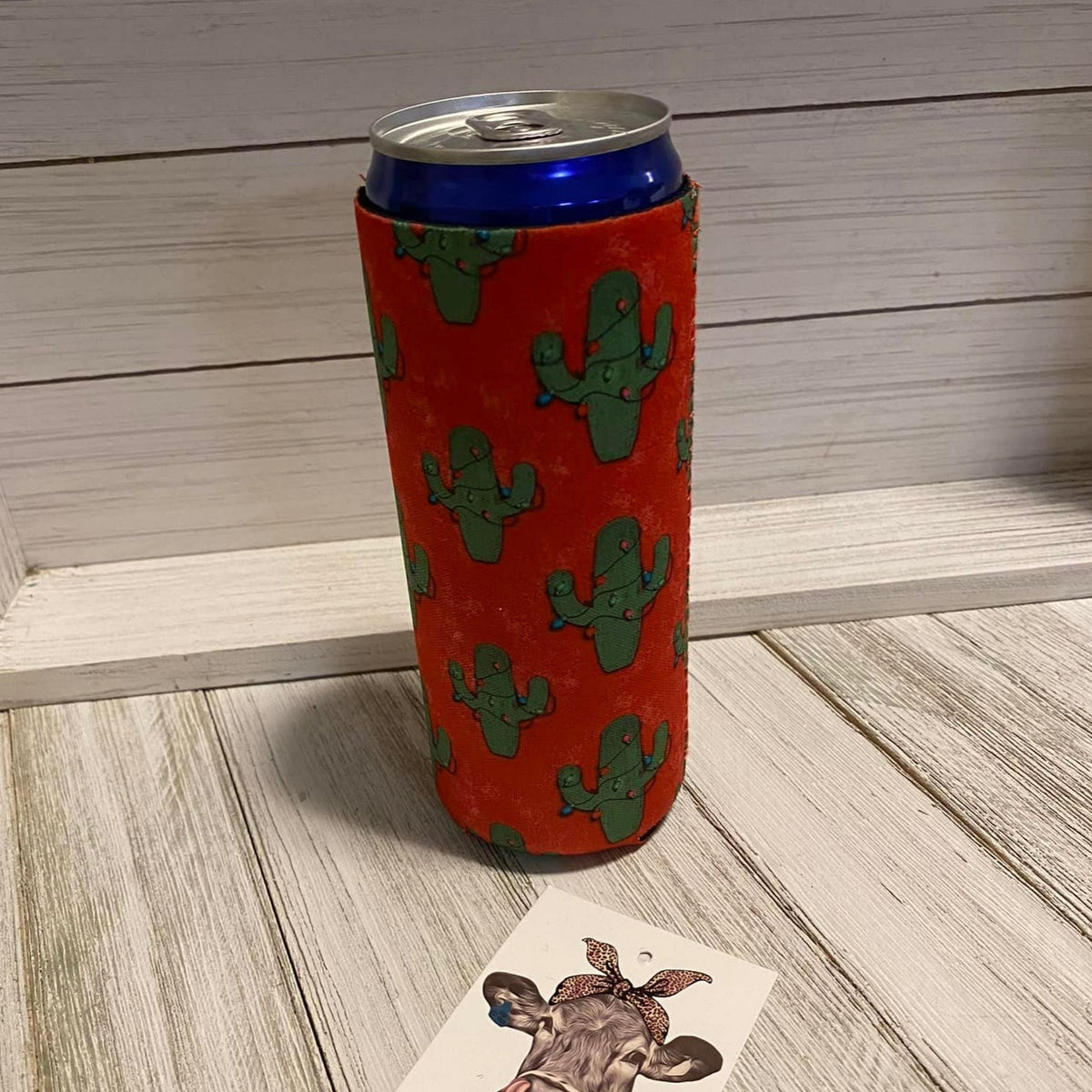 Neoprene Slim Can Coolers-CHRISTMAS