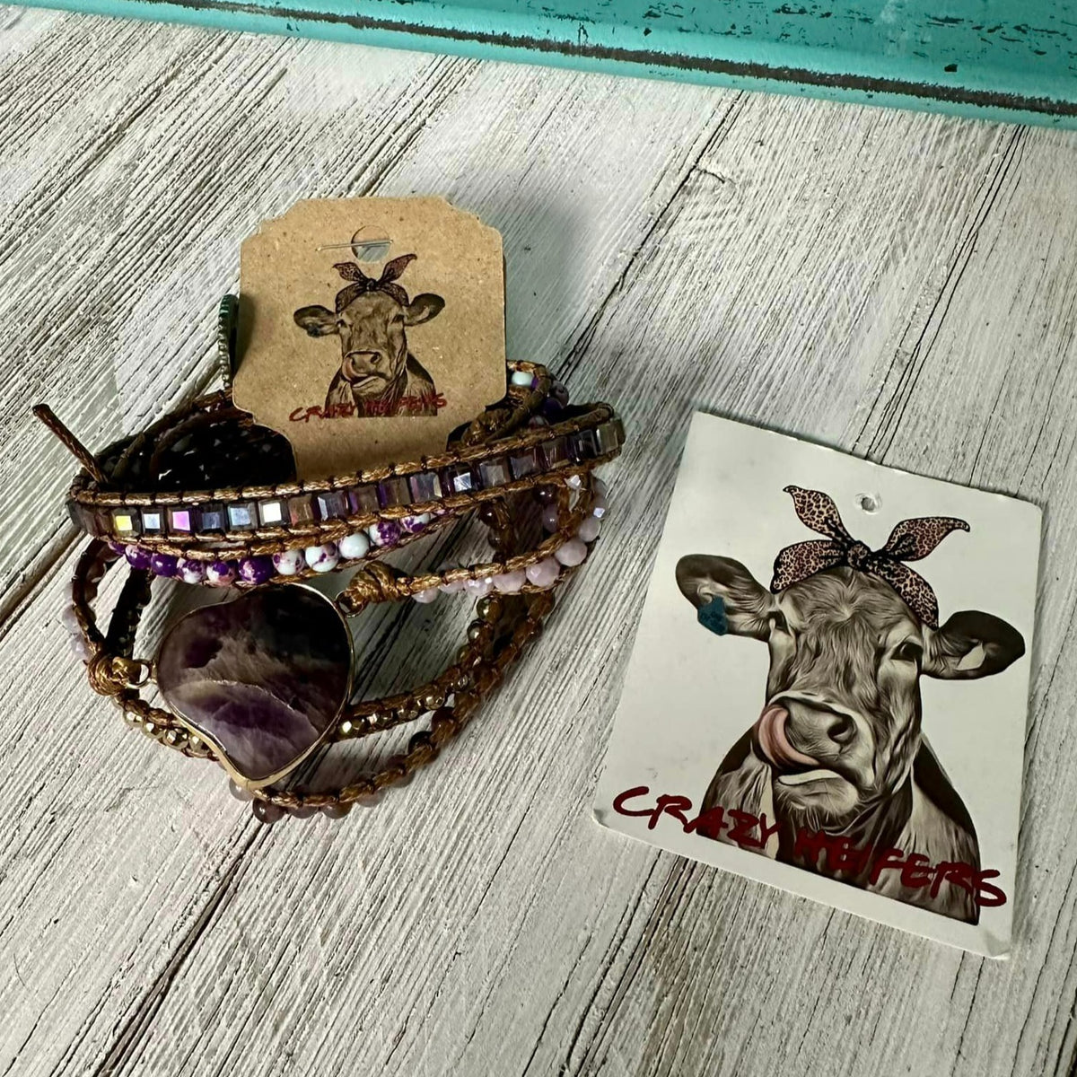 5-Strand Heart Wrap Bracelets