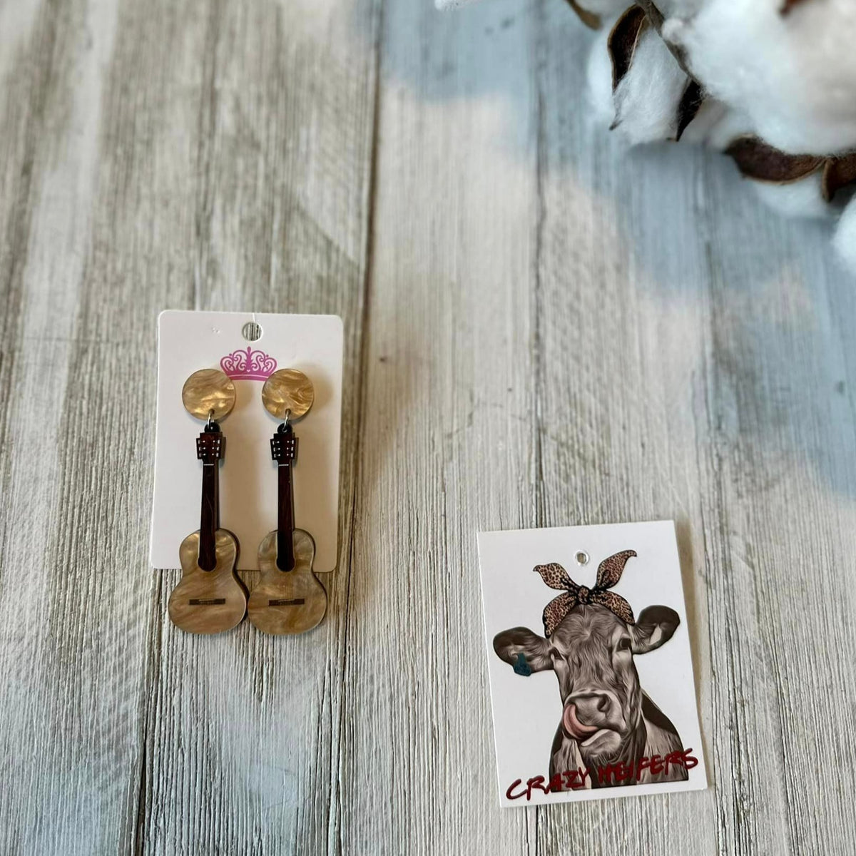 Western Acrylic Earrings