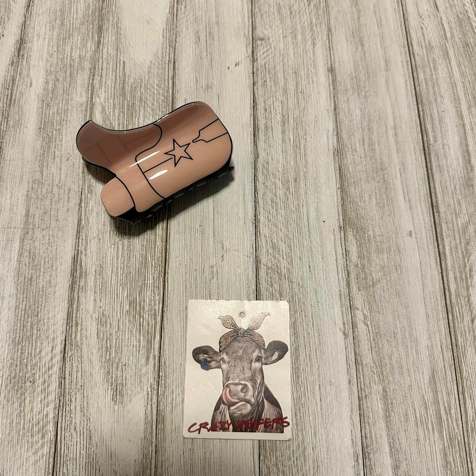 Cowboy Boot Hair Clips
