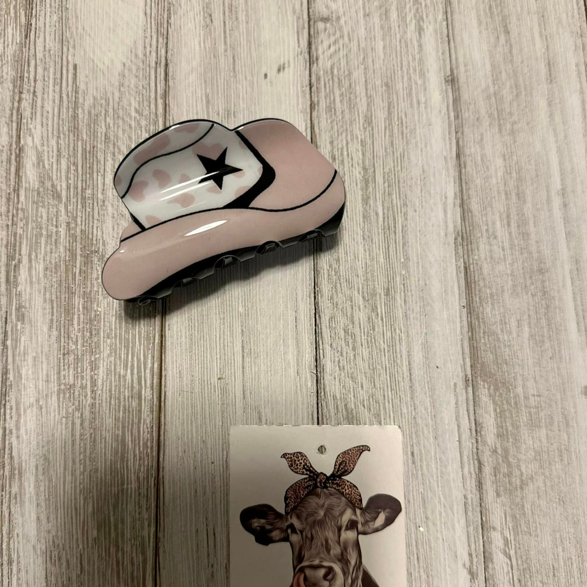Cowboy Hat Hair Clips